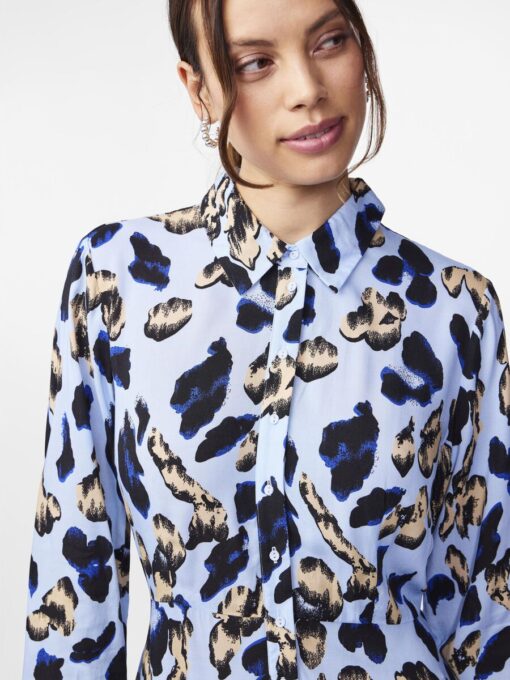 Yassavanna Long Shirt Dress Clear Sky