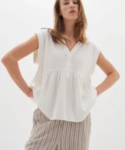 In Wear Ellie Top Pure White