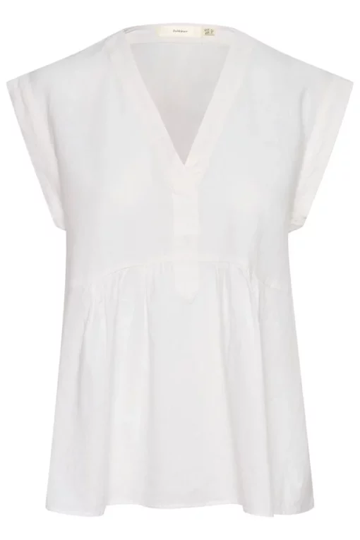 In Wear Ellie Top Pure White