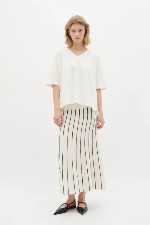 InWear Leicent Oversize T-shirt Whisper White