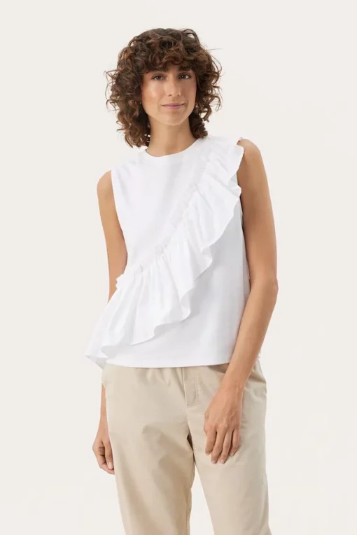 Part Two Julieve Blouse Bright White
