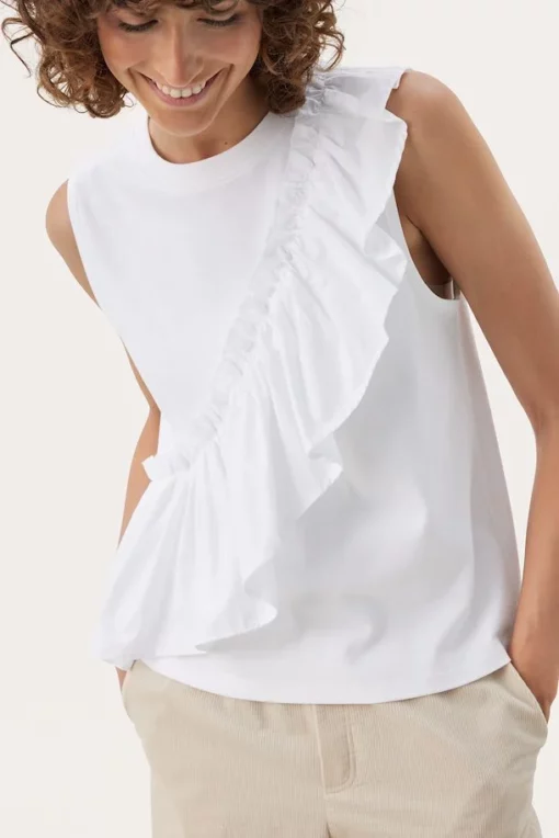 Part Two Julieve Blouse Bright White