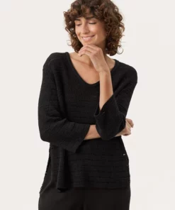 Part Two Judith Pullover Black