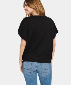 Saint Tropez Milasz SS Pullover Black