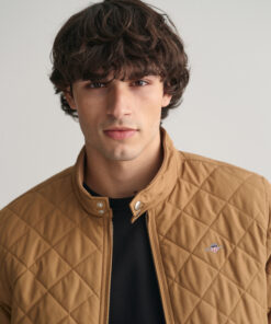 Gant Quilted Windcheater Jacket Roasted Walnut