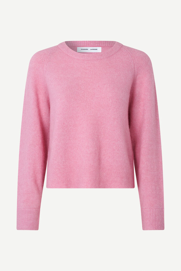 Samsøe Samsøe Nor O-neck Short Orchid Smoke Samsøe Samsøe Nor O-neck Short Orchid Smoke