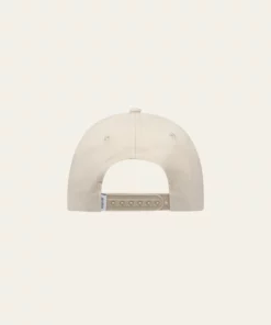 Les Deux Encore Organic Baseball Cap Ivory/Vintage Green