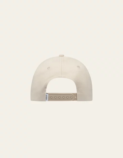 Les Deux Encore Organic Baseball Cap Ivory/Vintage Green