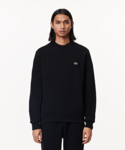 Lacoste Brushed Jogger Sweatshirt Black