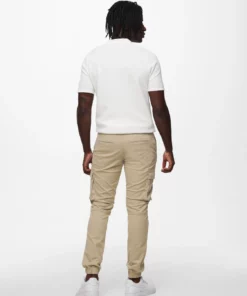 Only & Sons Stage Cargo Pants Chinchilla