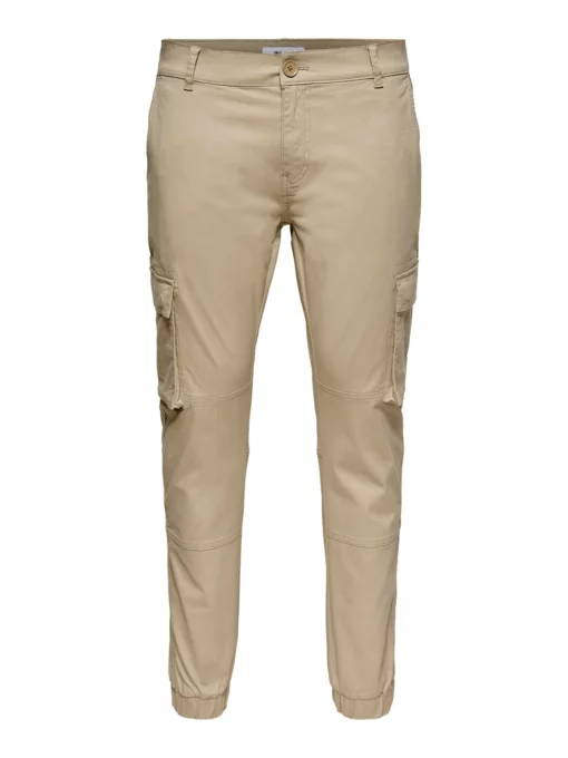 Only & Sons Stage Cargo Pants Chinchilla