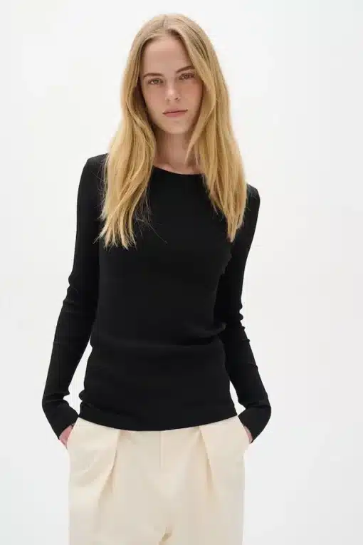 InWear Dagna Long Sleeved T-shirt Black