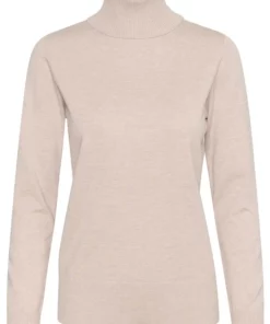 Saint Tropez Milasz Rollneck Pullover Gray Morn Melange