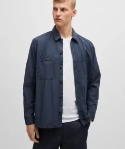 Boss Locky Sirt Dark Blue