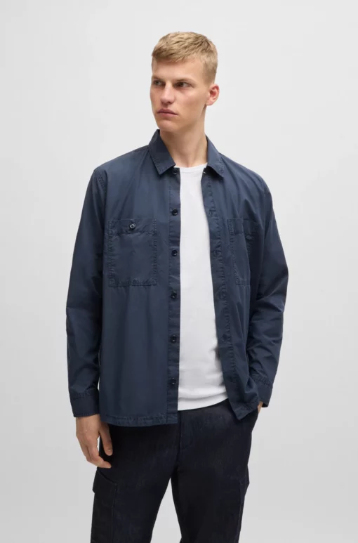 Boss Locky Sirt Dark Blue