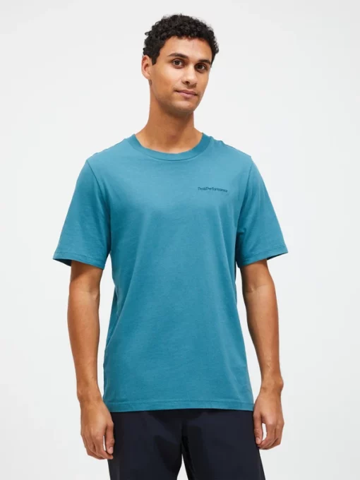 Peak Performance Original Small Logo Tee Men Hydro Fresh