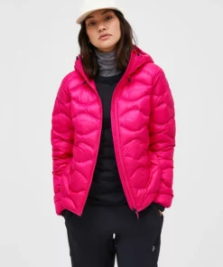 Peak Performance Helium Down Hood Jacket Women Beetroot Purple