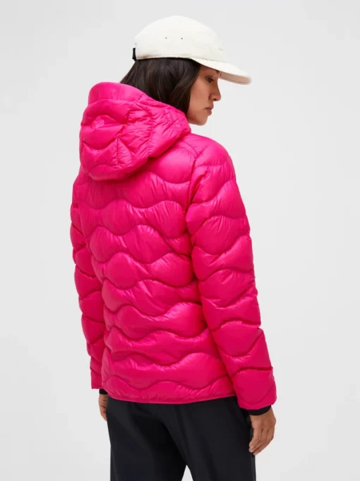 Peak Performance Helium Down Hood Jacket Women Beetroot Purple