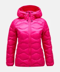 Peak Performance Helium Down Hood Jacket Women Beetroot Purple