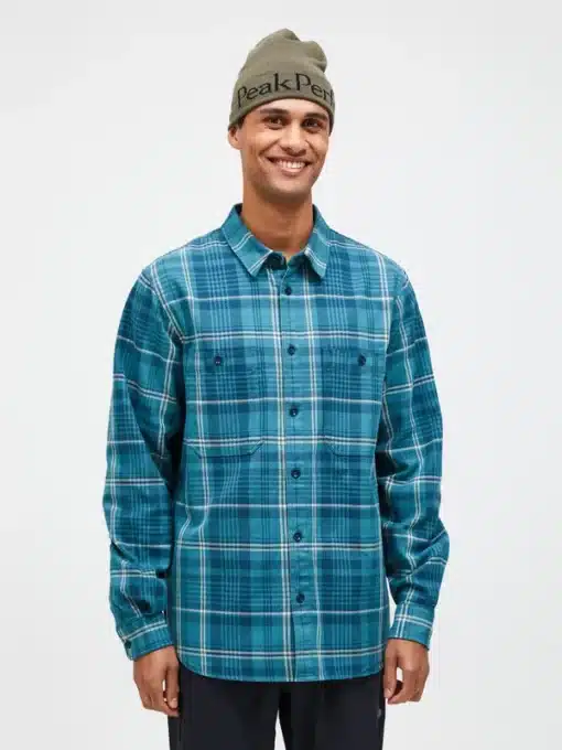 Peak Performance Heavy Cotton Shirt Men 258 Check