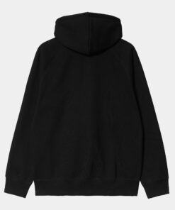 Carhartt WIP Hooded Chase Sweat Jacket Black/Gold