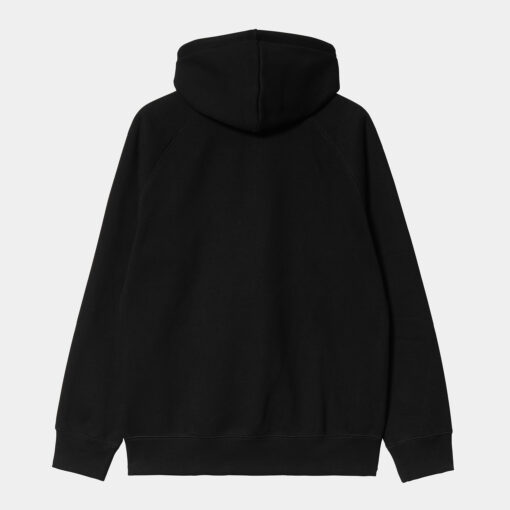 Carhartt WIP Hooded Chase Sweat Jacket Black/Gold