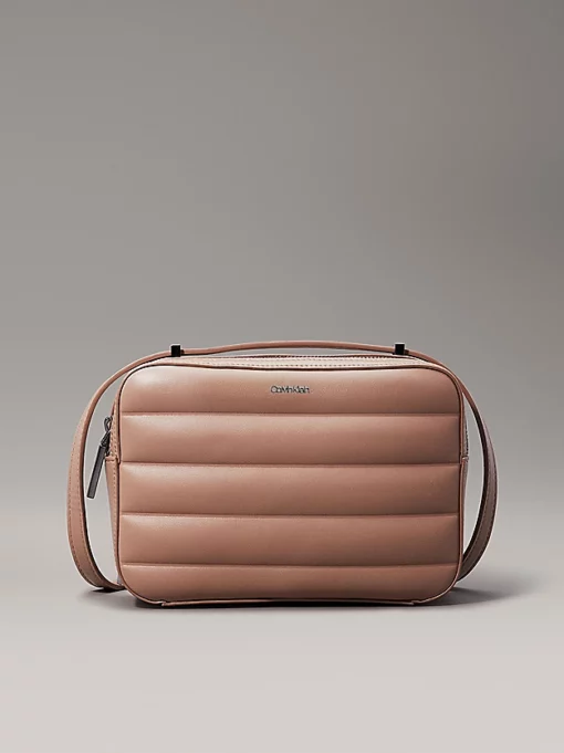 Calvin Klein Line Quilt Camera Bag Chanterelle