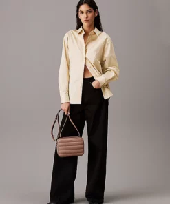 Calvin Klein Line Quilt Camera Bag Chanterelle