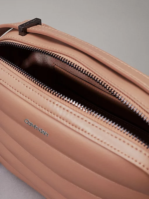Calvin Klein Line Quilt Camera Bag Chanterelle