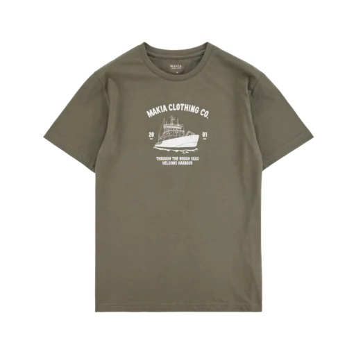 Makia Urho T-shirt Dusty Olive