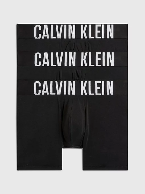 Calvin Klein Intense Power 3-Pack Trunks Black