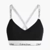 Calvin Klein Modern Cotton Light Bralette Black