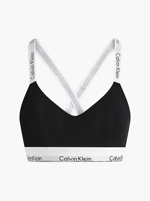 Calvin Klein Modern Cotton Light Bralette Black