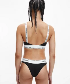 Calvin Klein Modern Cotton Light Bralette Black