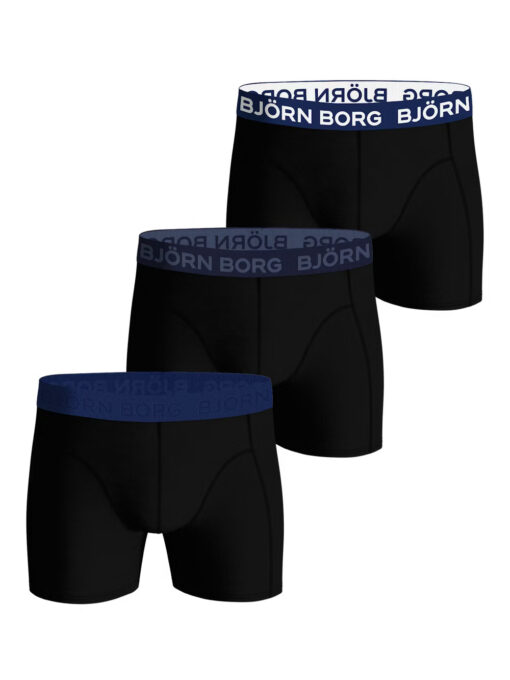 Björn Borg Cotton Stretch Boxer 3-pack Black