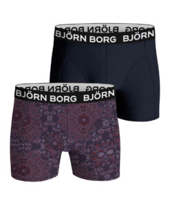Björn Borg Bamboo Boxer 2-pack Navy/Print
