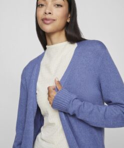 Vila Ril Open Cardigan Bijou Blue