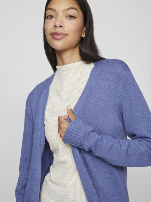 Vila Ril Open Cardigan Bijou Blue