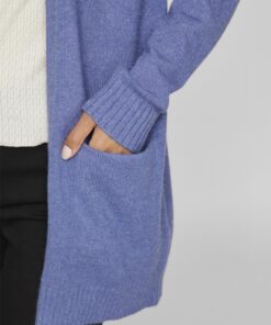 Vila Ril Open Cardigan Bijou Blue