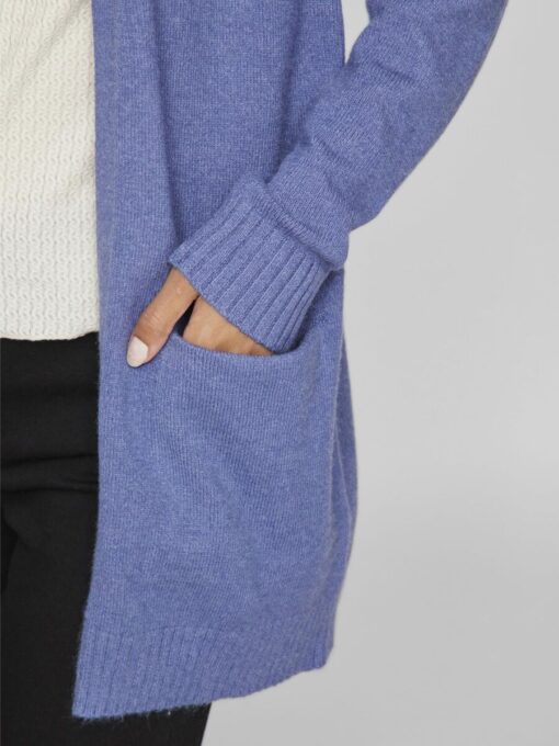 Vila Ril Open Cardigan Bijou Blue