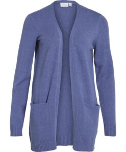 Vila Ril Open Cardigan Bijou Blue