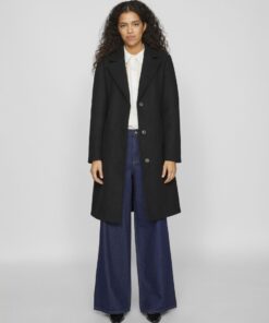 Vila Ebby Coat Black Beauty