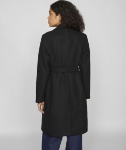 Vila Ebby Coat Black Beauty