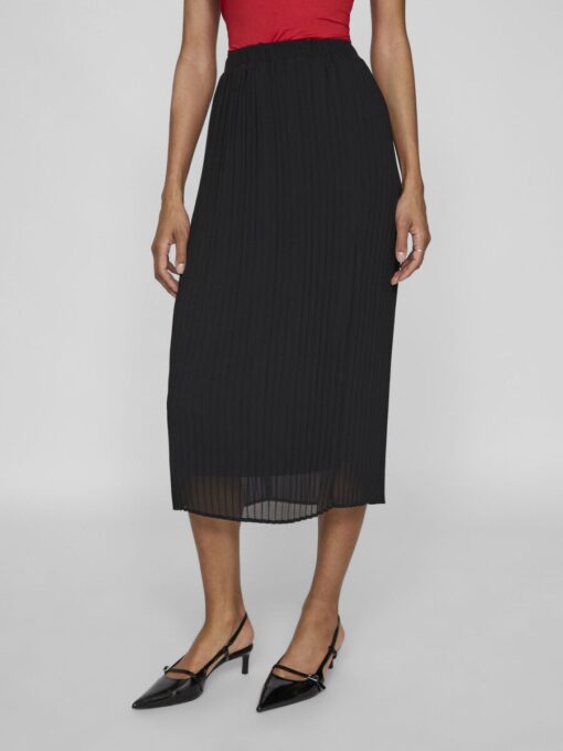 Vila Olinda Midi Skirt Black