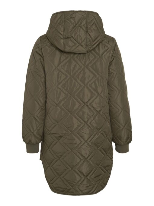 Vila Jade Hooded Jacket Dusty Olive