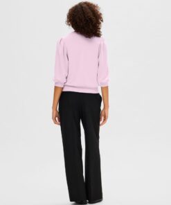 Selected Femme Tenny Sweat Cradle Pink