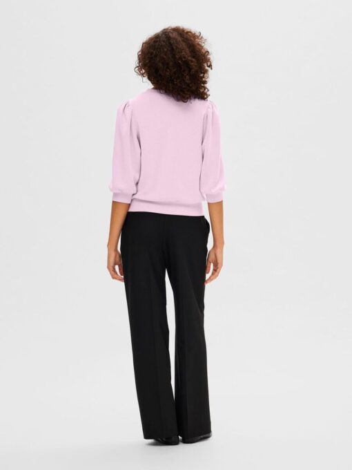 Selected Femme Tenny Sweat Cradle Pink