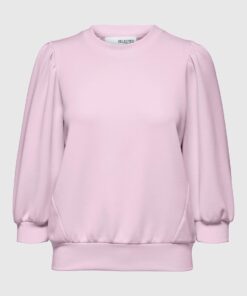 Selected Femme Tenny Sweat Cradle Pink