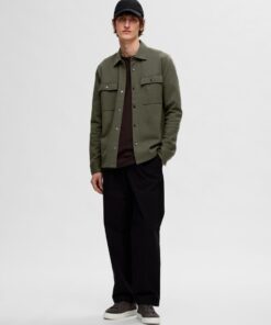 Selected Homme Jackie Sweat Jacket Green