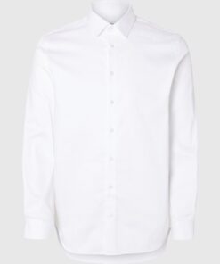 Selected Homme Performance Shirt Bright White